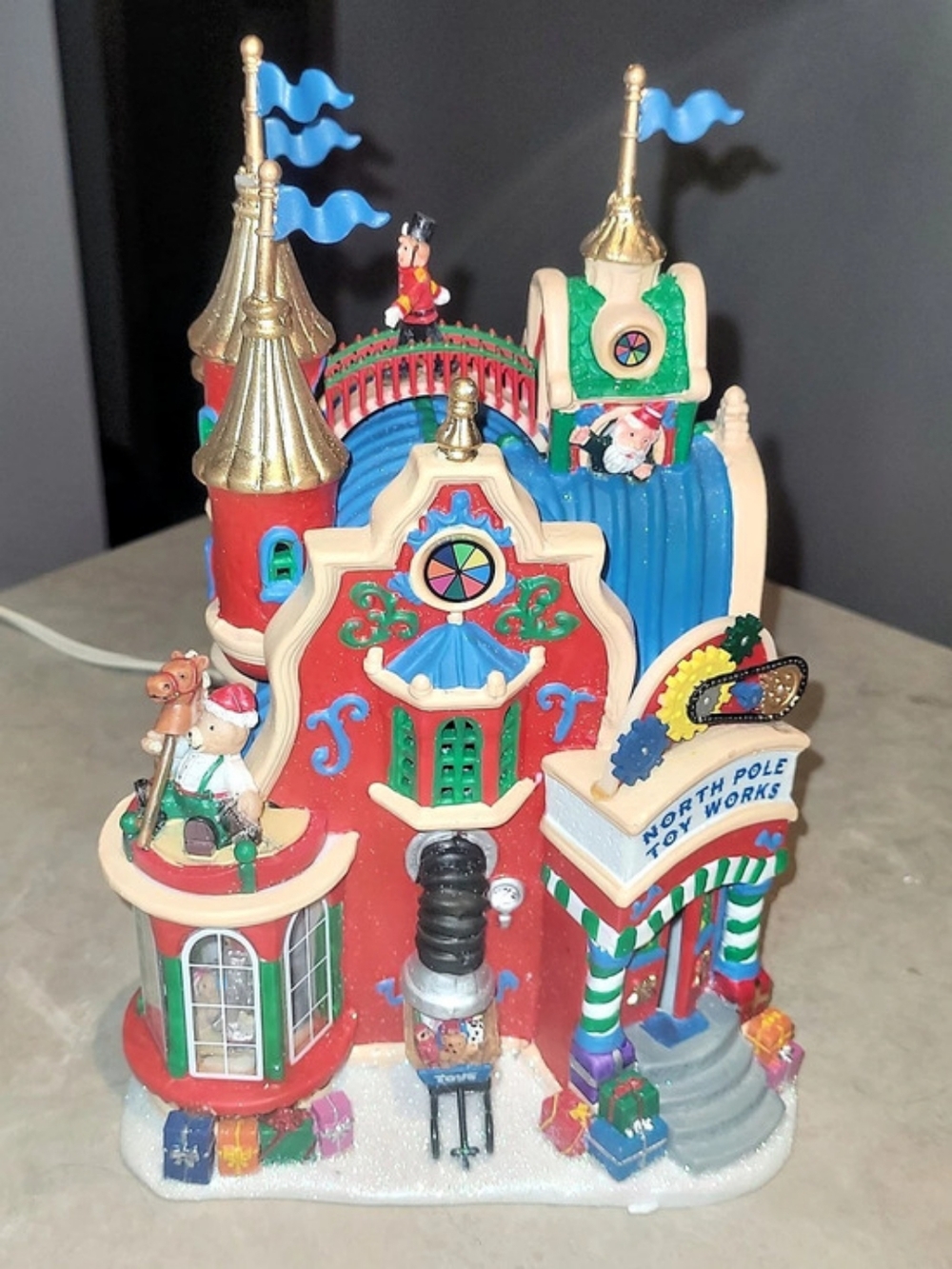 Lemax North Pole Toy Works Holiday Village Decor
